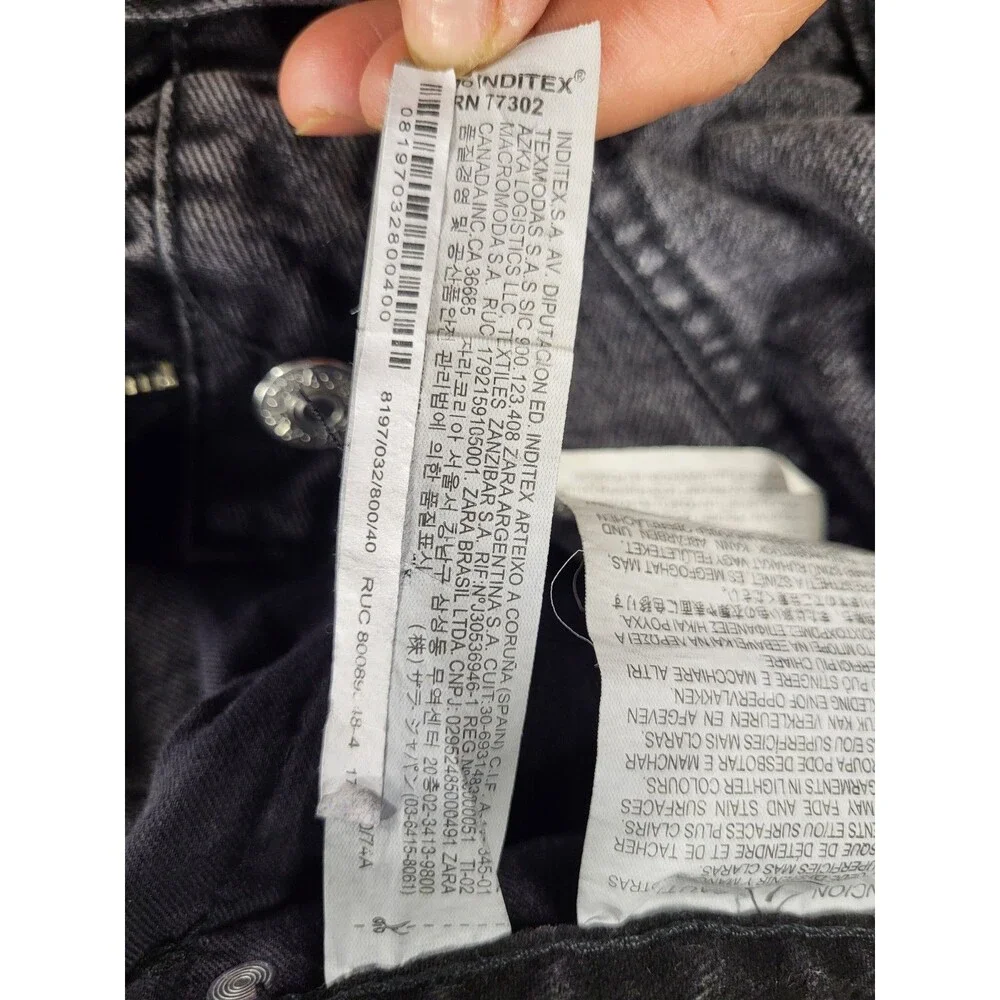 Zara pants are Mom Fit (or 